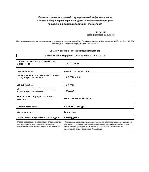 Аккредитация